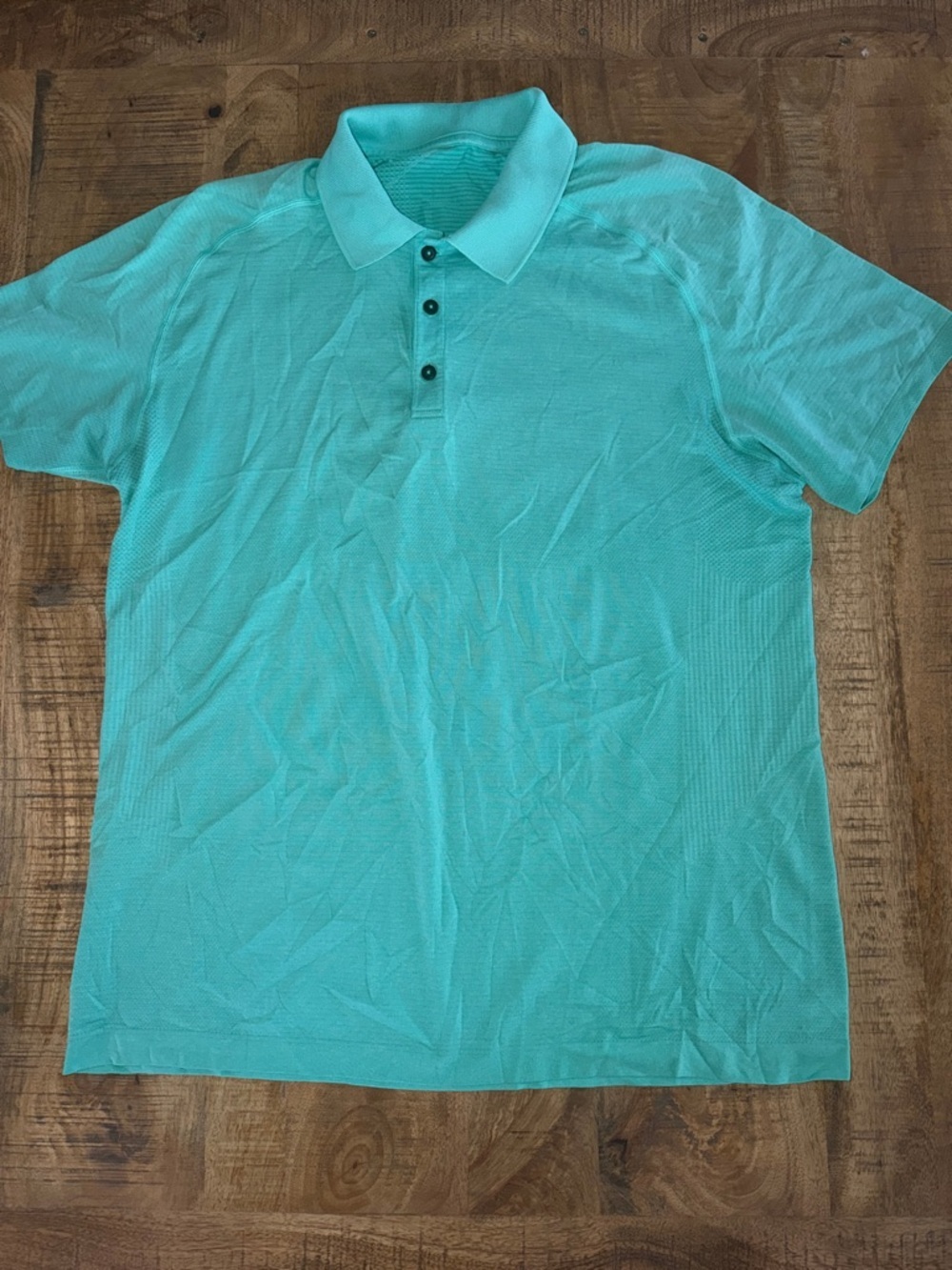 lululemon athletica Men's Teal Polo Shirt